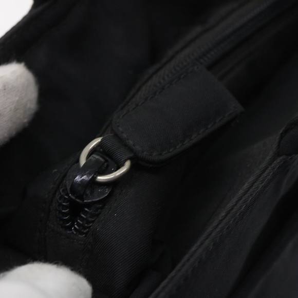 PRADA Tote Bag Nylon Black Auth fm2515 - Picture 9 of 16